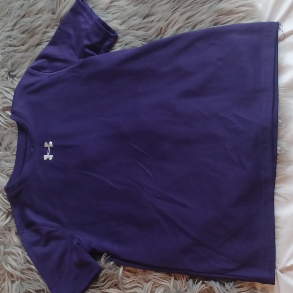 Under Armour Royal Purple Tshirt, size YSM
